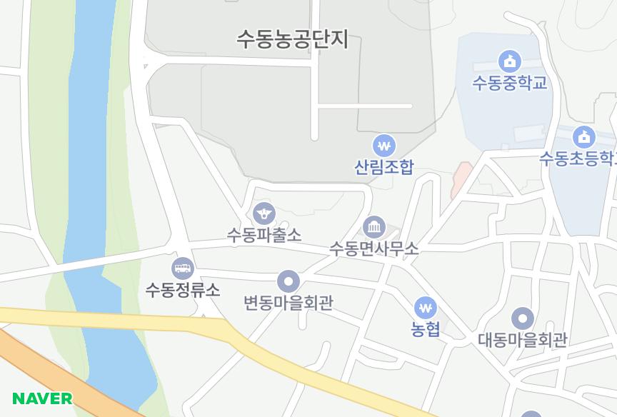 경상남도 함양군 수동면 화산리 대성빌라트 위치·실거래 시세 지도