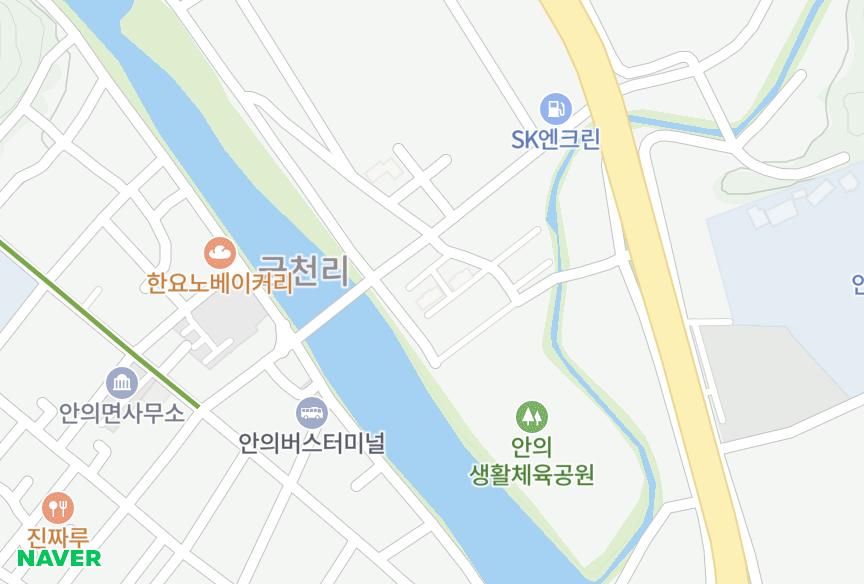 경상남도 함양군 안의면 금천리 센트럴시티 위치·실거래 시세 지도