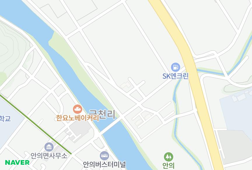 경상남도 함양군 안의면 금천리 반월그린맨션 위치·실거래 시세 지도