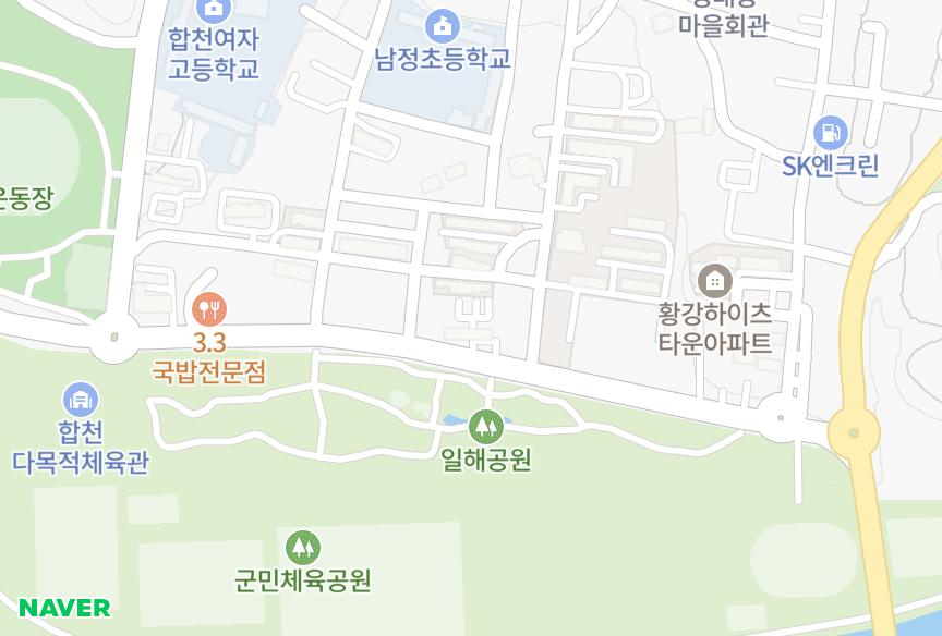 경상남도 합천군 합천읍 합천리 리버스카이 위치·실거래 시세 지도