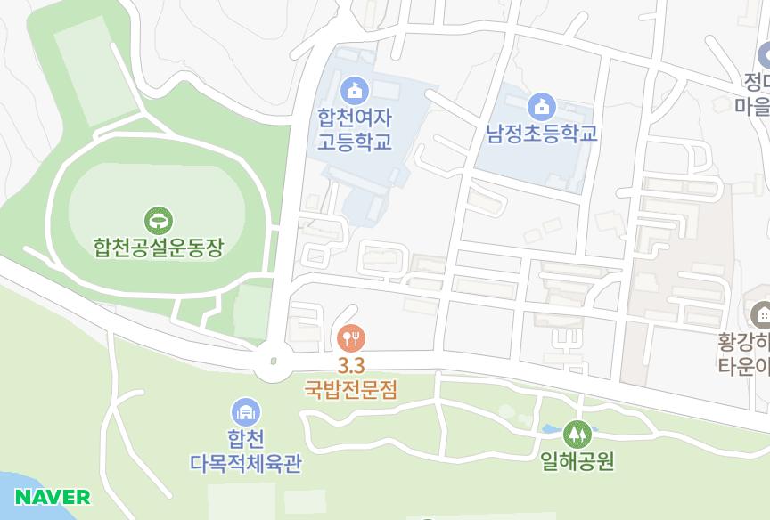 경상남도 합천군 합천읍 합천리 선우 위치·실거래 시세 지도