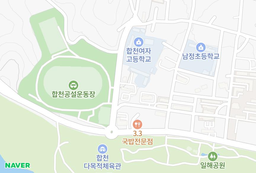 경상남도 합천군 합천읍 합천리 선우H타운 위치·실거래 시세 지도