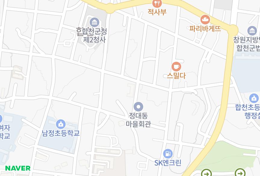 경상남도 합천군 합천읍 합천리 성우가야 위치·실거래 시세 지도