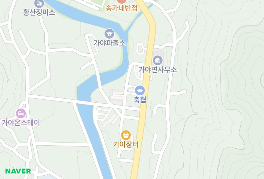 경상남도 합천군 가야면 야천리 가야시티펠리스 위치·실거래 시세 지도