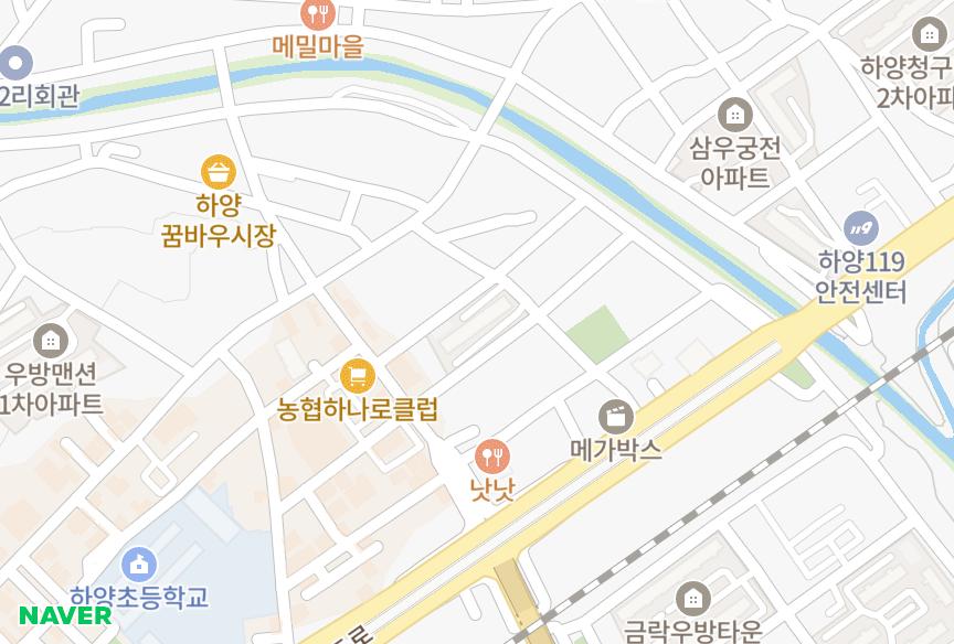 경상북도 경산시 하양읍 금락리 삼우2차황제맨션 위치·실거래 시세 지도
