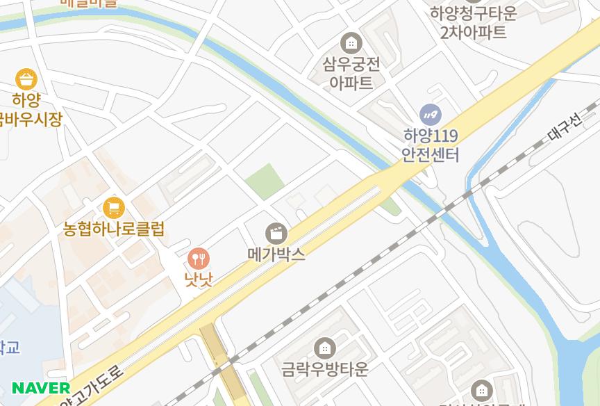 경상북도 경산시 하양읍 금락리 천호 위치·실거래 시세 지도