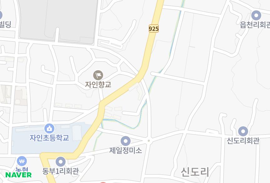 경상북도 경산시 자인면 교촌리 서광금잔디맨션 위치·실거래 시세 지도