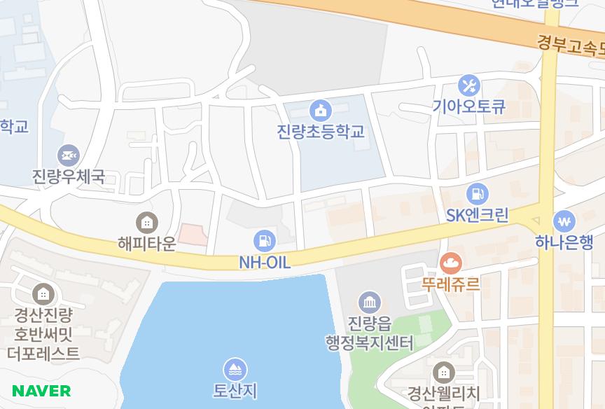 경상북도 경산시 진량읍 신상리 더힐아파A동 위치·실거래 시세 지도