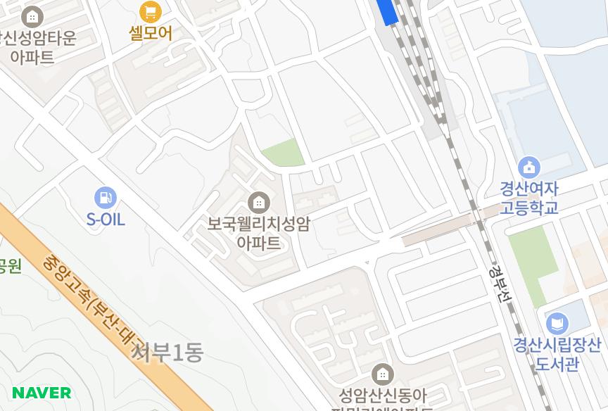 경상북도 경산시 옥곡동 옥곡투윈뷰 위치·실거래 시세 지도