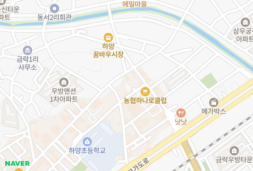 경상북도 경산시 하양읍 금락리 인텔파크 위치·실거래 시세 지도
