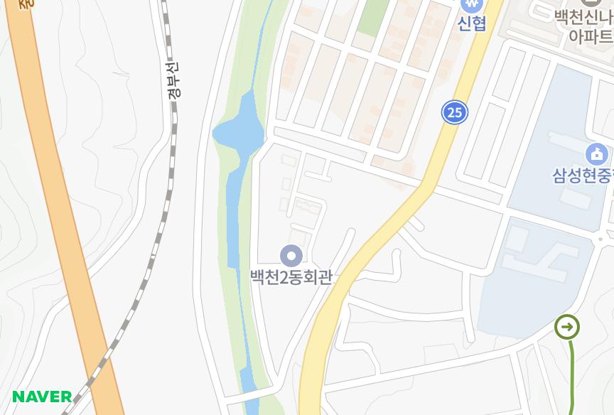 경상북도 경산시 백천동 청담시티테라스2차 위치·실거래 시세 지도