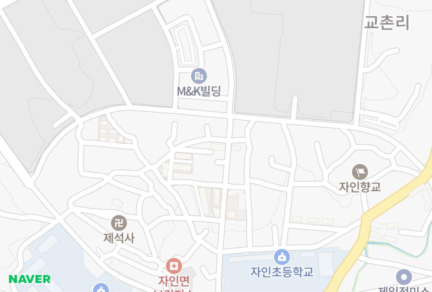 경상북도 경산시 자인면 북사리 화신2차청림맨션107동 위치·실거래 시세 지도