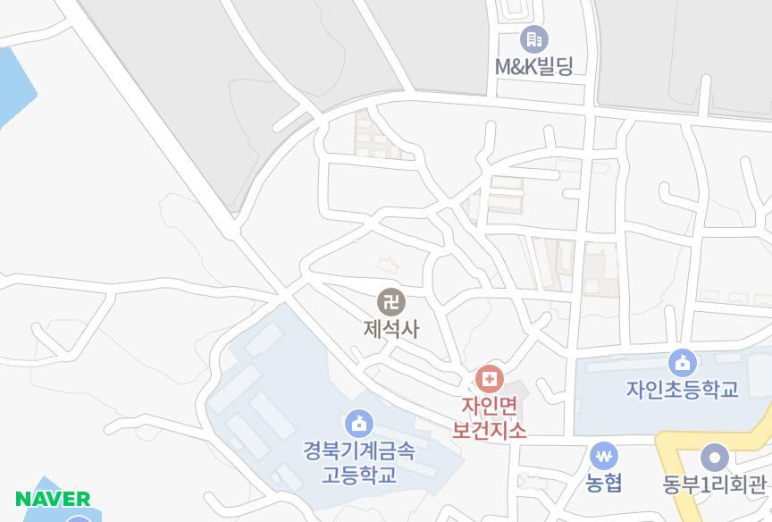 경상북도 경산시 자인면 북사리 자인힐포레2차 위치·실거래 시세 지도