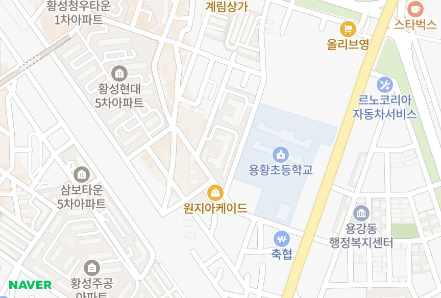 경상북도 경주시 황성동 성호마루한 위치·실거래 시세 지도