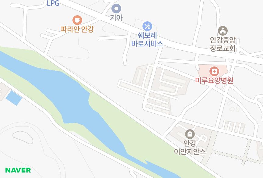 경상북도 경주시 안강읍 산대리 신우맨션타운 위치·실거래 시세 지도