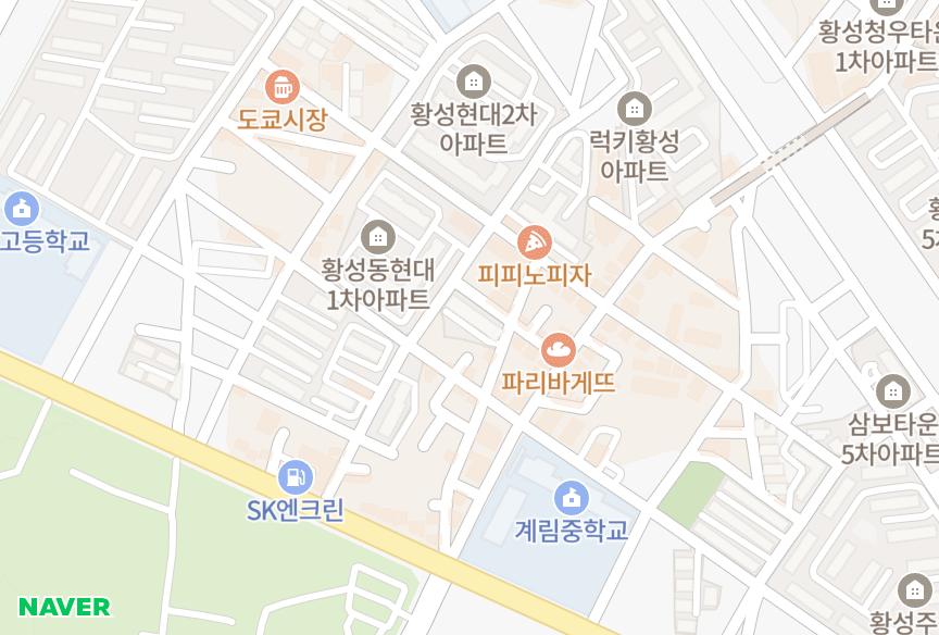 경상북도 경주시 황성동 홍일맨션 위치·실거래 시세 지도