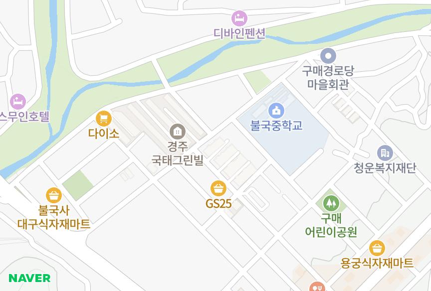 경상북도 경주시 시래동 대호하이빌 위치·실거래 시세 지도