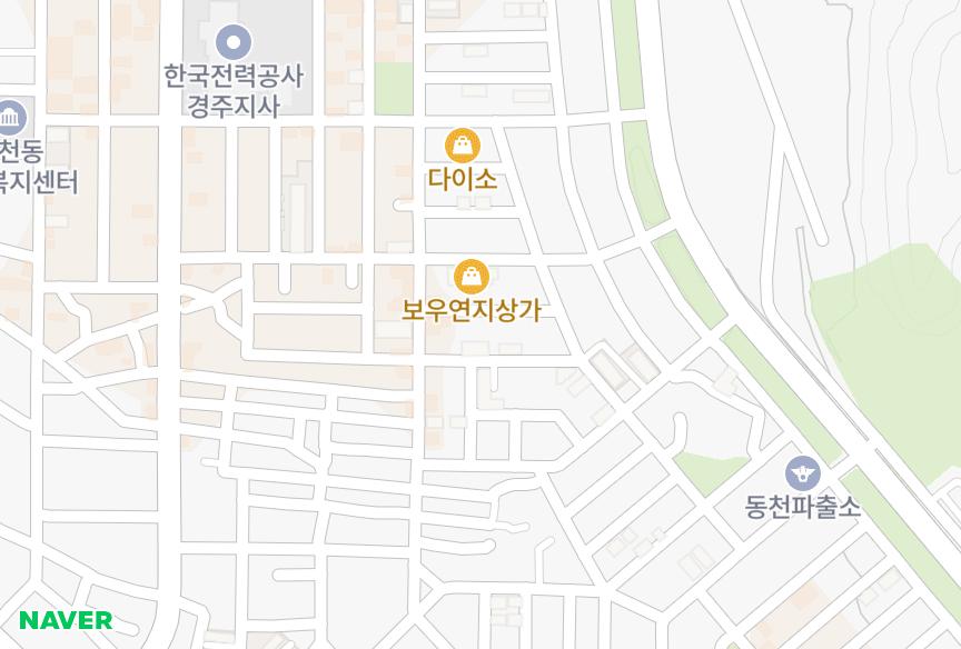 경상북도 경주시 동천동 혜광주택 위치·실거래 시세 지도
