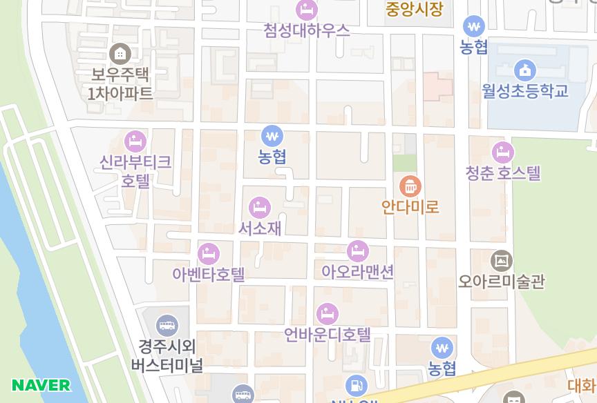 경상북도 경주시 노서동 노서가나아파트3차 위치·실거래 시세 지도