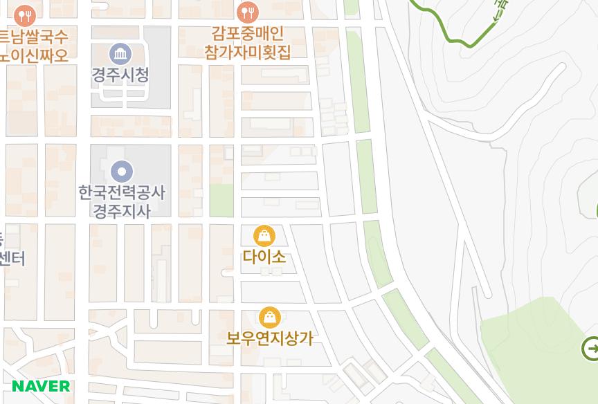 경상북도 경주시 동천동 동국 위치·실거래 시세 지도