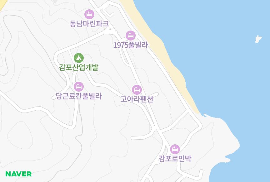 경상북도 경주시 감포읍 오류리 경보해변빌라트 위치·실거래 시세 지도