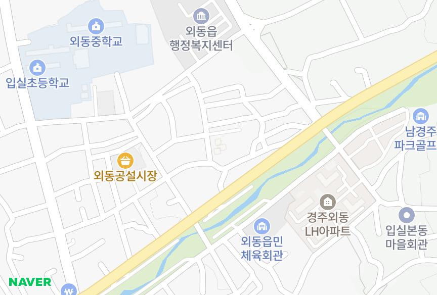 경상북도 경주시 외동읍 입실리 부자마을 위치·실거래 시세 지도
