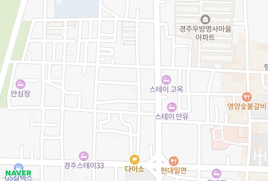 경상북도 경주시 성건동 성건휴플레이스 위치·실거래 시세 지도