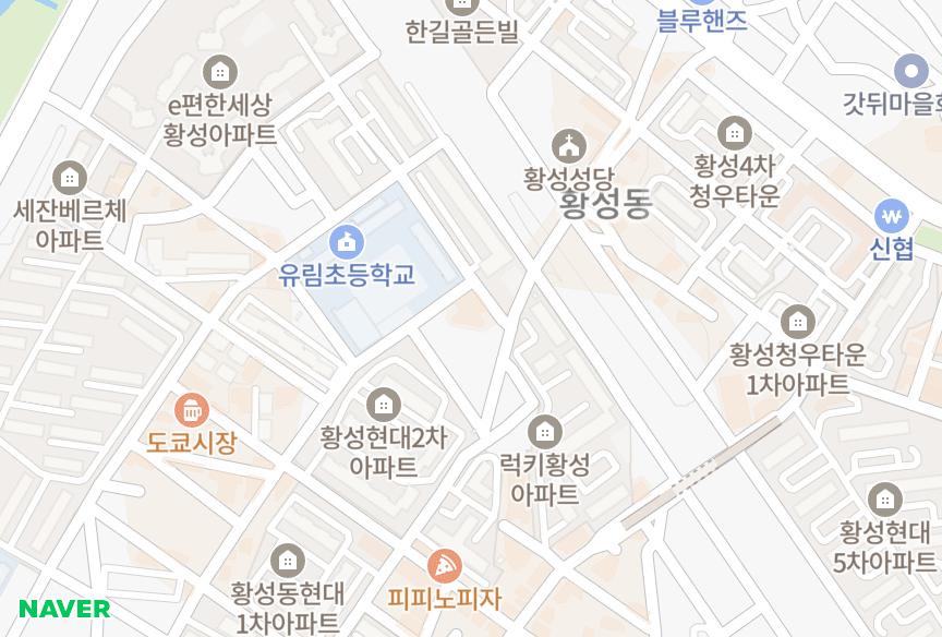 경상북도 경주시 황성동 황성나라빌 위치·실거래 시세 지도