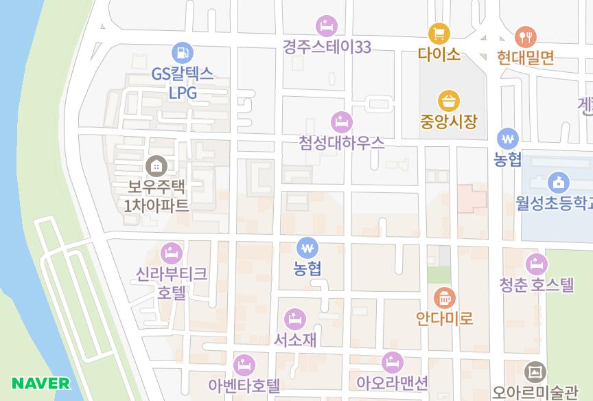 경상북도 경주시 성건동 무궁화 위치·실거래 시세 지도