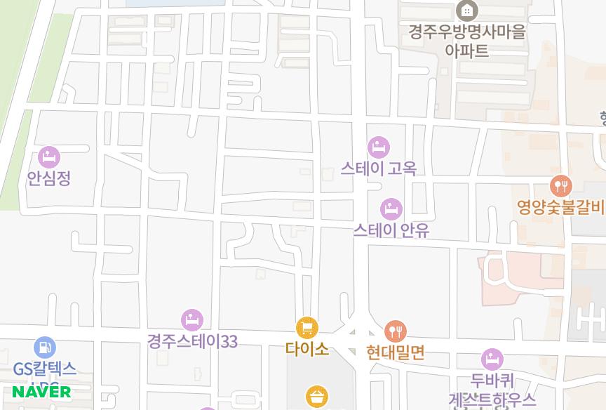 경상북도 경주시 성건동 이룸채1차 위치·실거래 시세 지도