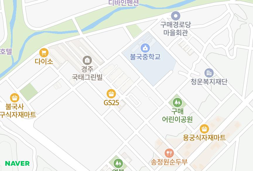경상북도 경주시 시래동 대호하이빌아파트2차203동 위치·실거래 시세 지도