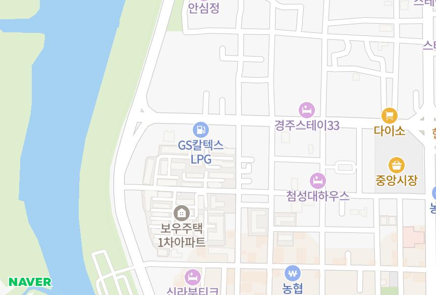 경상북도 경주시 성건동 보우210차 위치·실거래 시세 지도