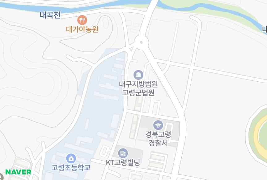 경상북도 고령군 대가야읍 쾌빈리 한빛노블레스 위치·실거래 시세 지도