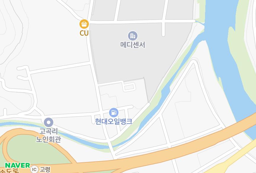 경상북도 고령군 쌍림면 고곡리 부림빌라 위치·실거래 시세 지도