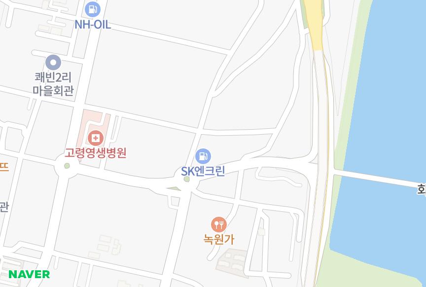 경상북도 고령군 대가야읍 장기리 한빛3차탑빌 위치·실거래 시세 지도