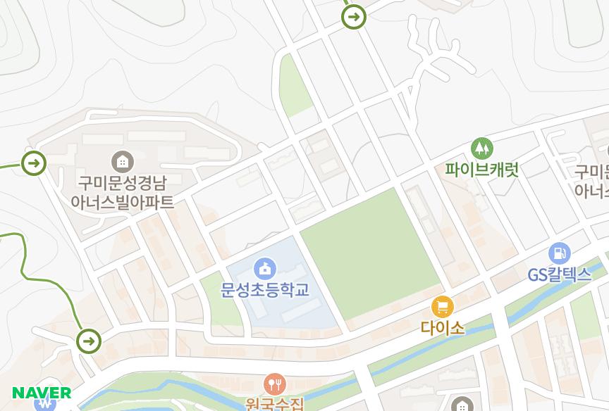 경상북도 구미시 고아읍 문성리 미도힐스 위치·실거래 시세 지도