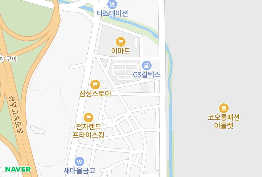 경상북도 구미시 광평동 광평일선E맨션 위치·실거래 시세 지도