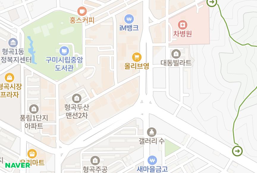 경상북도 구미시 형곡동 조일월드빌501차 위치·실거래 시세 지도