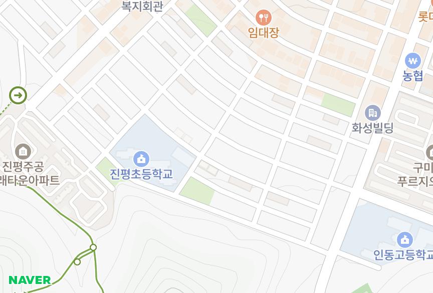경상북도 구미시 진평동 대성하이츠801차 위치·실거래 시세 지도