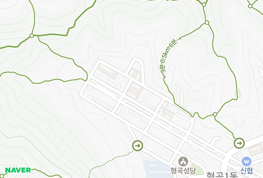 경상북도 구미시 형곡동 한신주택 위치·실거래 시세 지도