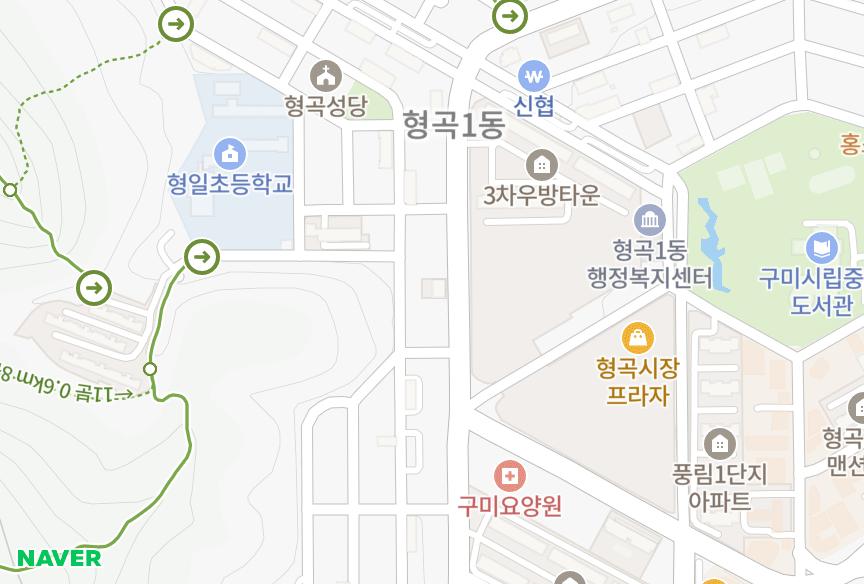 경상북도 구미시 형곡동 신화오페라하우스 위치·실거래 시세 지도