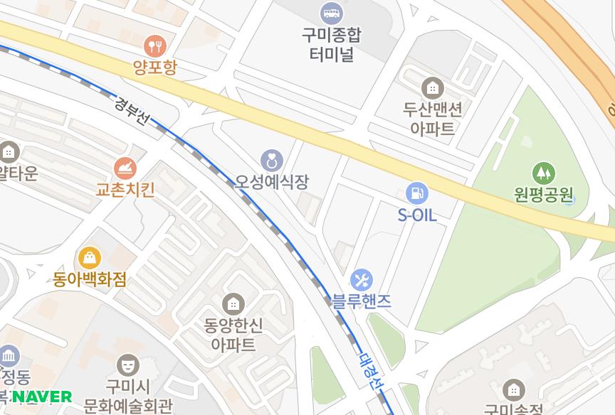 경상북도 구미시 송정동 신화오페라101차 위치·실거래 시세 지도