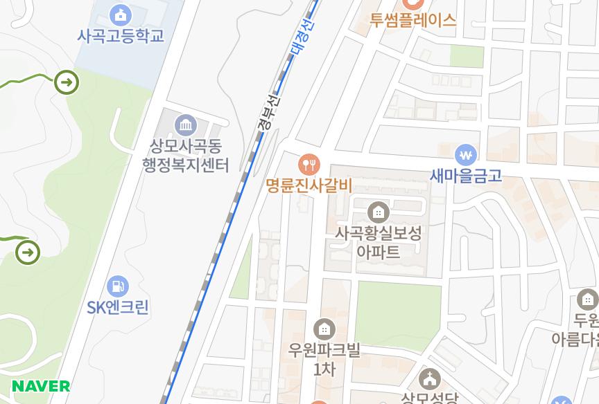 경상북도 구미시 사곡동 사곡JY아파트(굿팔레스) 위치·실거래 시세 지도