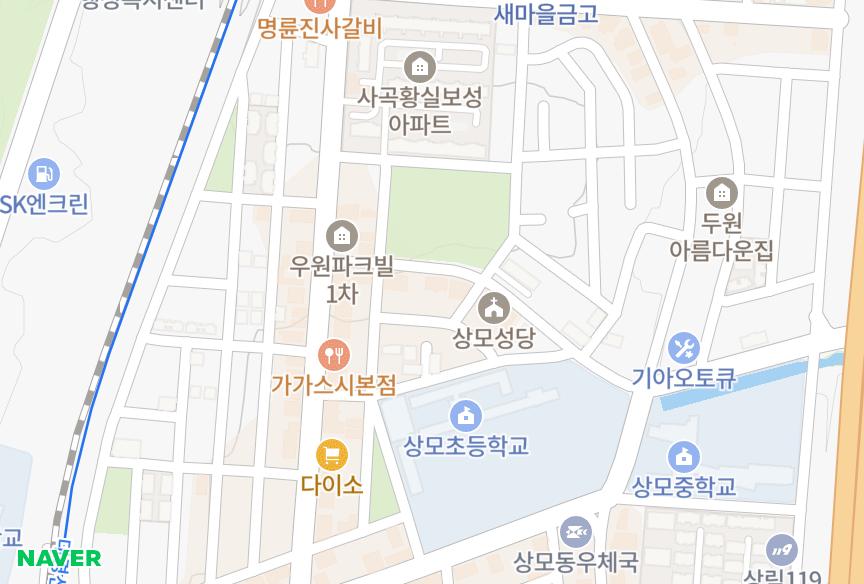 경상북도 구미시 상모동 라이프파크빌101동 위치·실거래 시세 지도