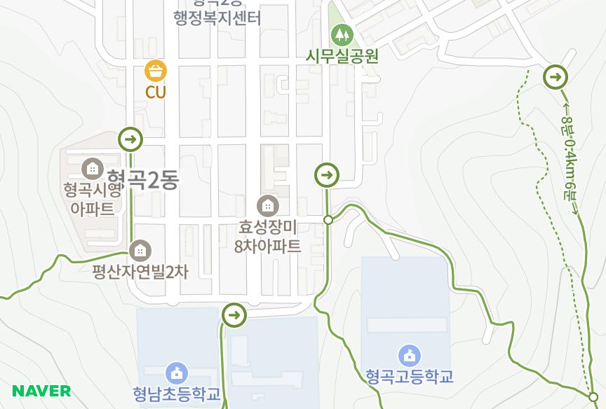 경상북도 구미시 형곡동 13차정우맨션 위치·실거래 시세 지도