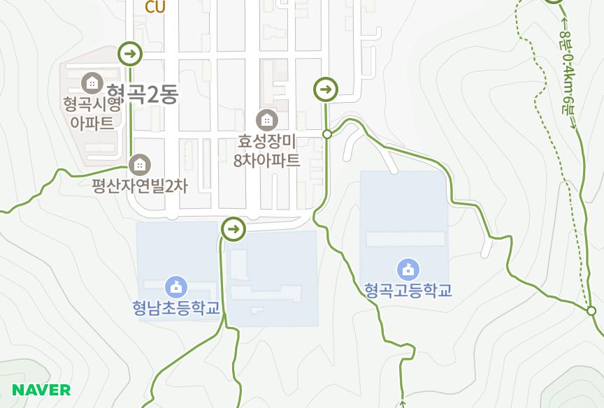 경상북도 구미시 형곡동 국제전원맨션 위치·실거래 시세 지도