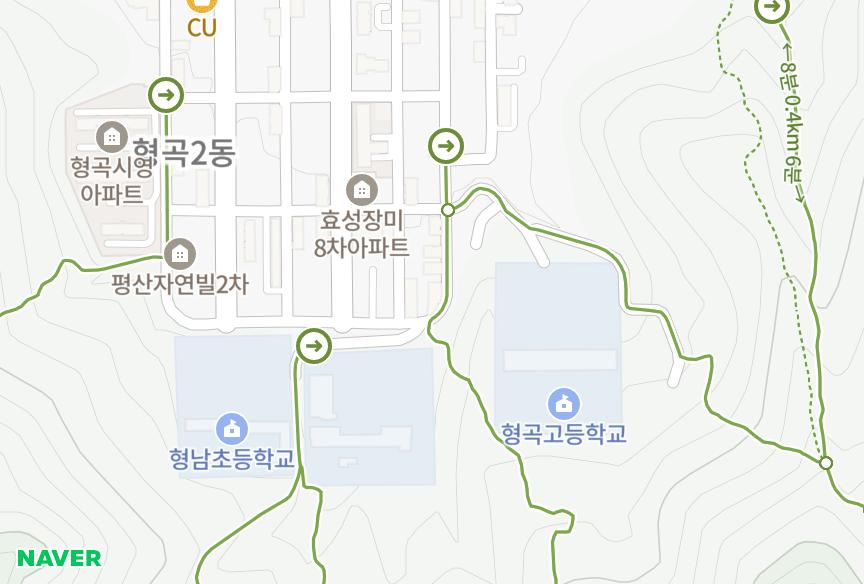경상북도 구미시 형곡동 정우맨션11차 위치·실거래 시세 지도