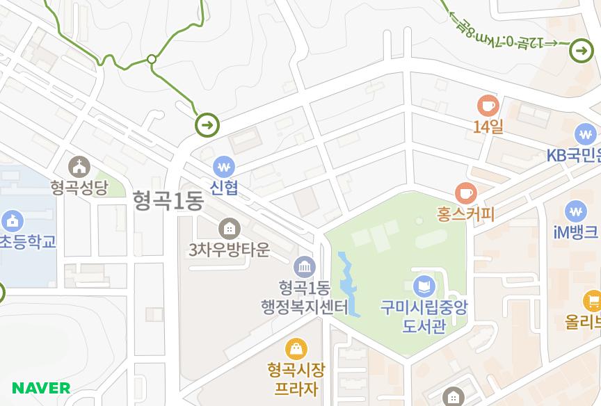 경상북도 구미시 형곡동 금마주택913차 위치·실거래 시세 지도
