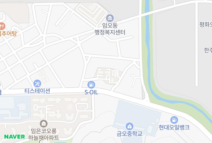 경상북도 구미시 임은동 노블레스2차 위치·실거래 시세 지도