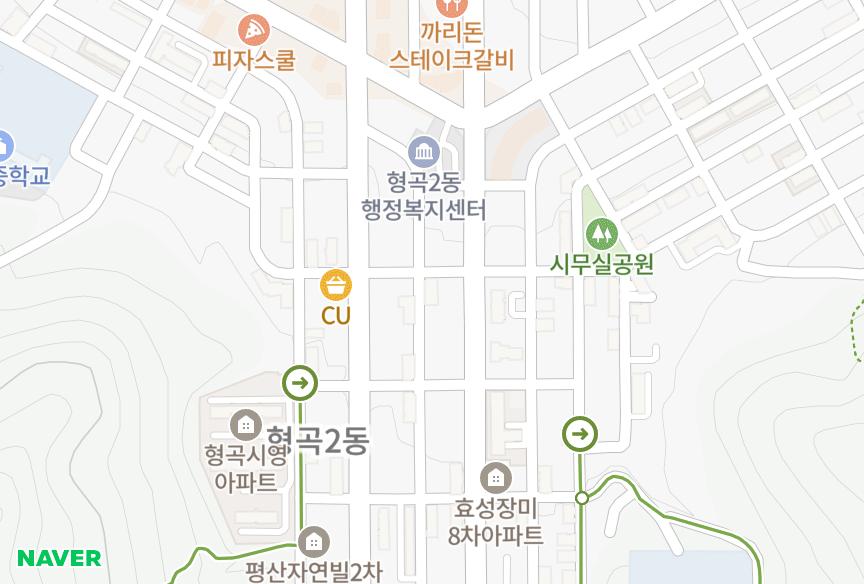 경상북도 구미시 형곡동 동광다솜빌라3차 위치·실거래 시세 지도